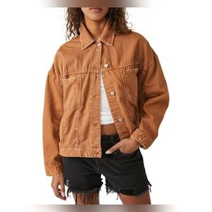 Free People Opal Swing Denim Jacket - XS